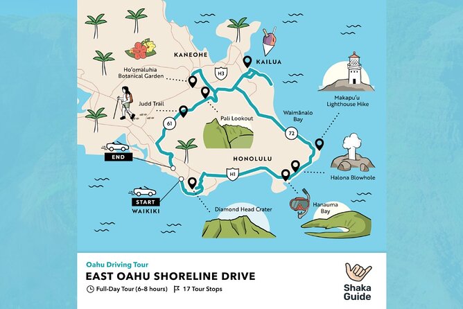 East Oahu Shoreline Self-Guided Audio Tour - Price and value: $15.99 per group can make this a steal