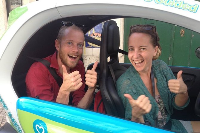 Electric Car Tour of Lisbon Old Town and Belém with GPS Audio Guide - Stop 1: Castelo de São Jorge for fortress views without the stress of planning