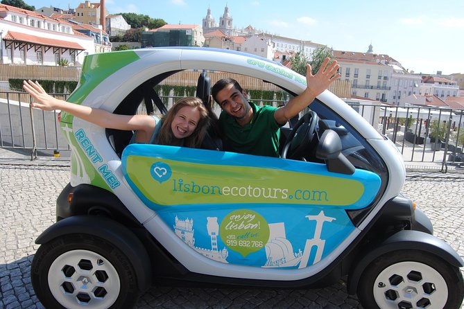 Electric Car with GPS Audio Guide Full Day Tour in Lisbon - Meeting at R. da Madalena and using the route like a pro