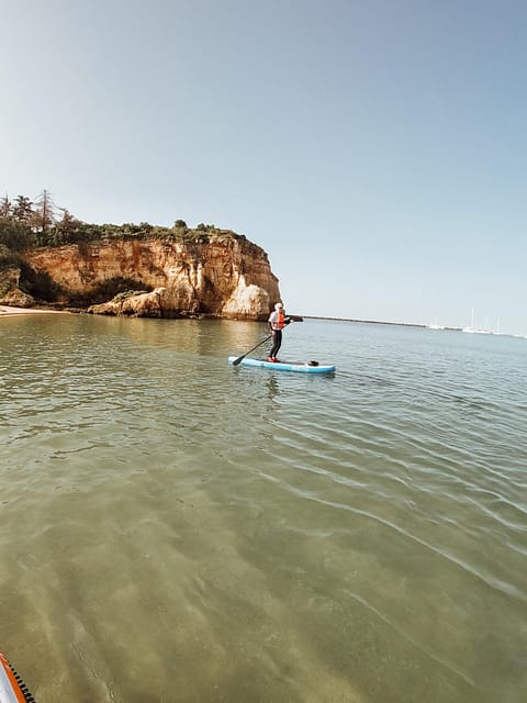 Ferragudo: Self-Guided Kayak & SUP Adventure - Traditional Village Stop: Photos, a Breath of Fresh Air, and Choice Time