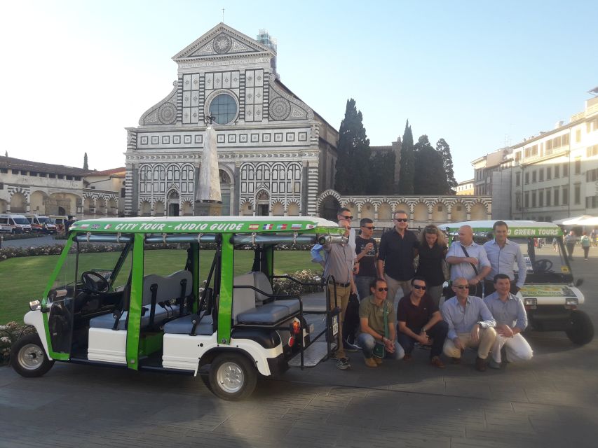Florence: Eco-Friendly Golf Cart City Tour with Audio Guide - The 1-hour vs 1.5-hour choice and what Piazzale Michelangelo adds