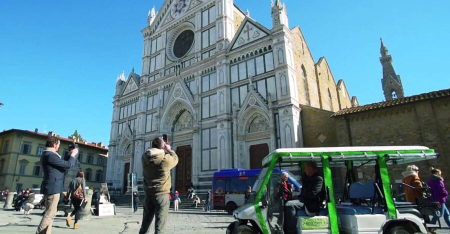 Florence: Eco-Friendly Golf Cart City Tour with Audio Guide - Medici lore, old hospital connections, and the legend of Berta