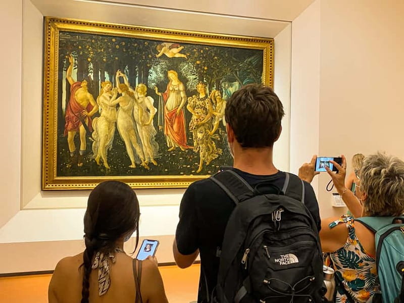 Florence: Uffizi Gallery entry ticket + audio guide - First impressions inside: Medici offices to a Renaissance timeline