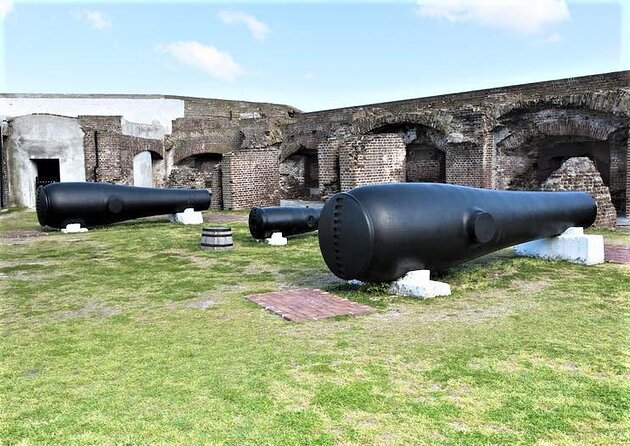 Fort Sumter Admission and Self-Guided Tour with Roundtrip Ferry - Your self-guided hour on Fort Sumter: ruins, museum, and stairs you should plan for