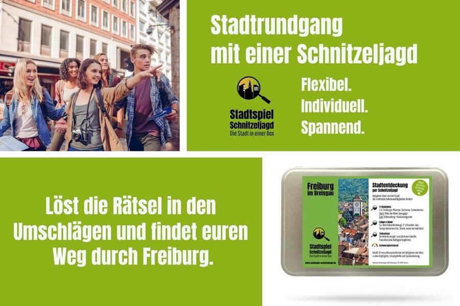 Freiburg im Breisgau: Scavenger Hunt Self-Guided Tour - The Freiburg puzzle-game that actually fits into real life