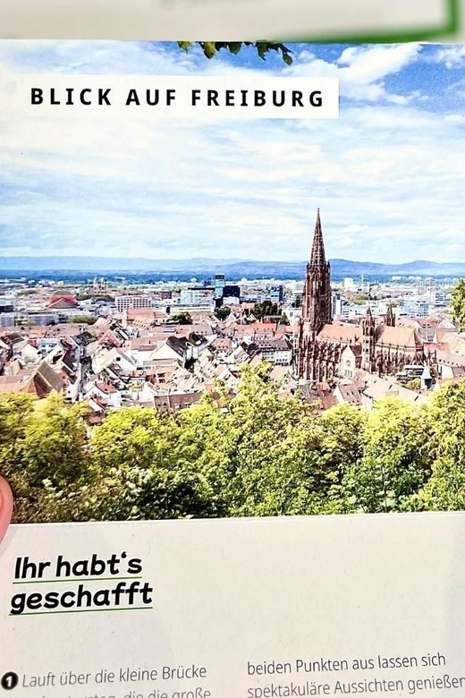 Freiburg im Breisgau: Scavenger Hunt Self-Guided Tour - The sealed-card format: why you won’t feel rushed