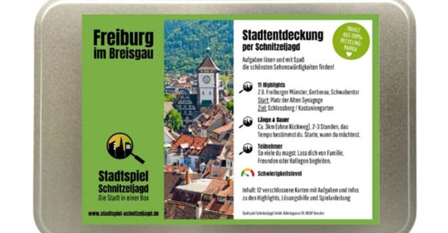 Freiburg im Breisgau: Scavenger Hunt Self-Guided Tour - Getting the box: the one logistics detail that matters