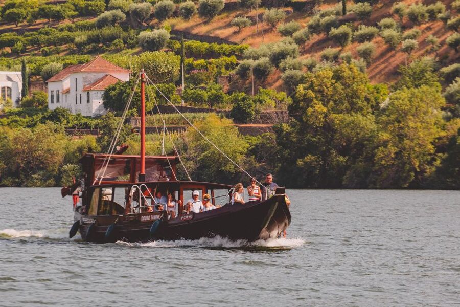 From Pinhão: Douro Valley Rabelo Boat Tour with Audio Guide - The route in plain terms: from the pier past Bomfim to Carvalhas