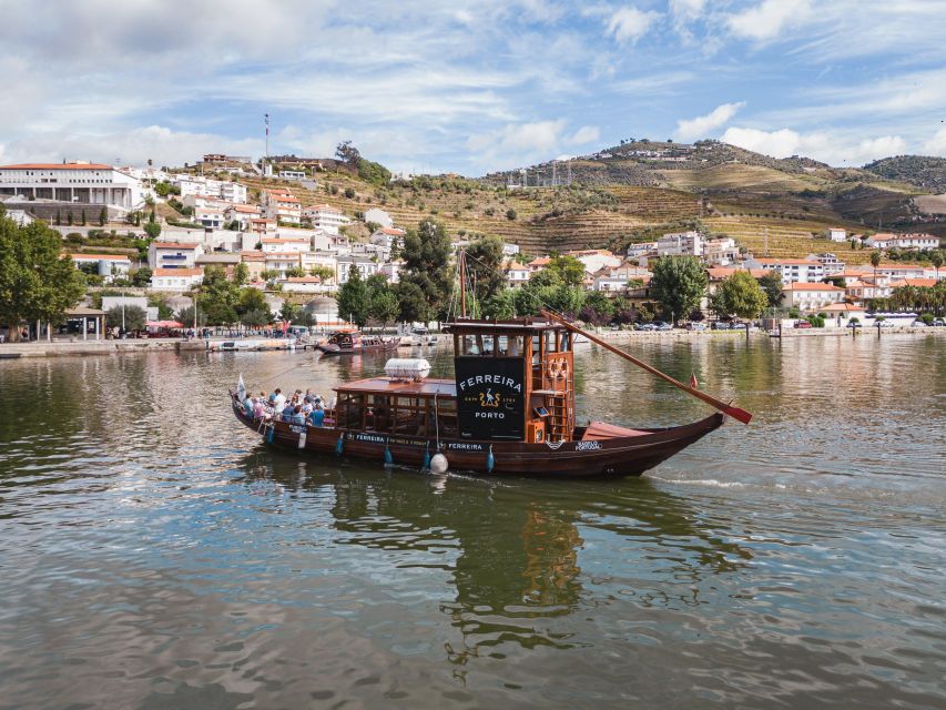 From Pinhão: Douro Valley Rabelo Boat Tour with Audio Guide - Weather-proof touring: rain or shine, covered comfort