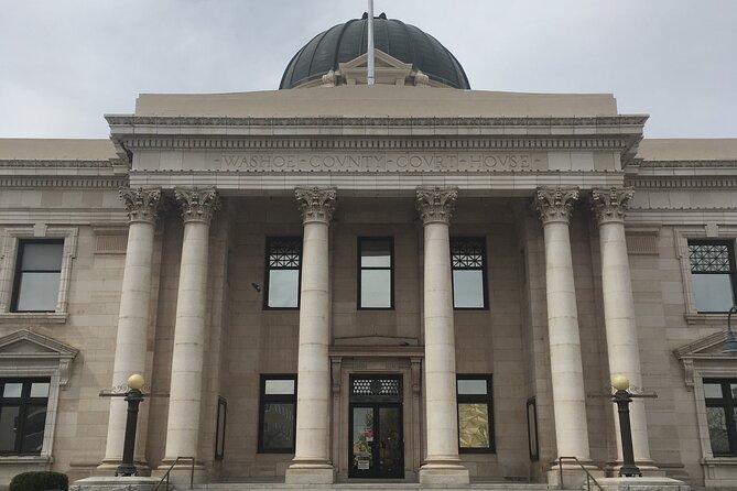 From Reno Arch to Truckee River: A Self-Guided Audio Tour - Stop 3: Pioneer Center for the Performing Arts as your cultural waypoint