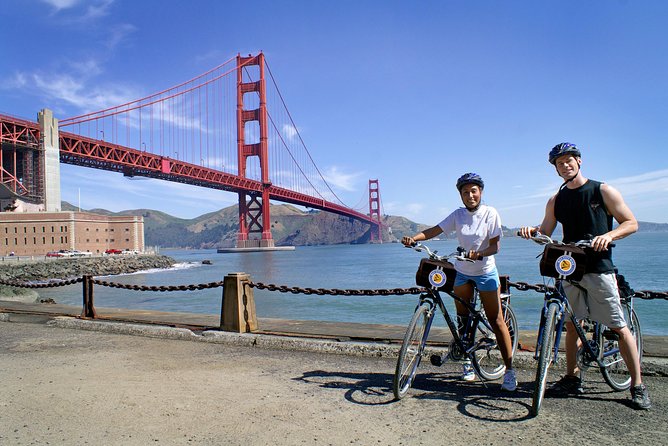 Golden Gate Bridge to Sausalito Self-Guided Bike Tour - What you get in the box: helmet, lock, map, and roadside help