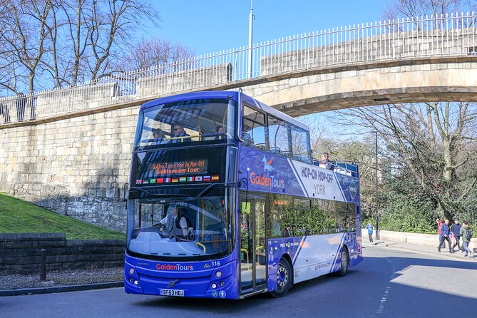 Golden Tours York Hop-on Hop-off Open Top Bus Tour with Audio Guide - The 20 stops: build your own York day without overthinking it