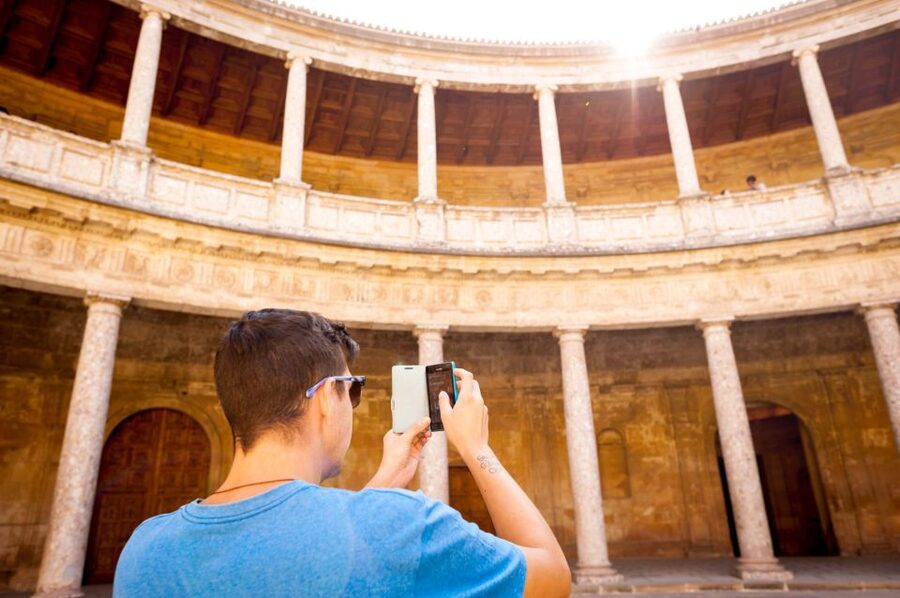 Granada: Alhambra Entry Ticket with Audio Guide - The GPS Audio Navigator: Freedom With One Setup Caution