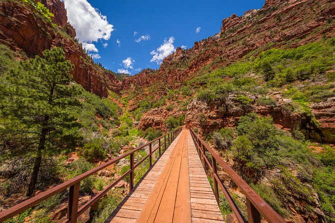 Grand Canyon North Rim Full-Day Self-Guided Tour - Historic Navajo Bridge: a long walk over the Colorado River