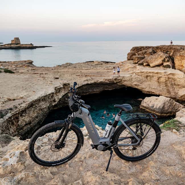 Grotta della Poesia, Torre dell'Orso, and Sant'Andrea: Self-guided Bike Tour - San Foca: your seaside warm-up before the big sights