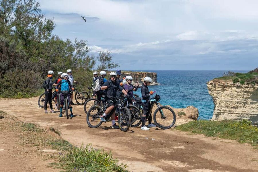 Grotta della Poesia, Torre dell'Orso, and Sant'Andrea: Self-guided Bike Tour - Roca Vecchia and Grotta della Poesia: the stop that changes the ride