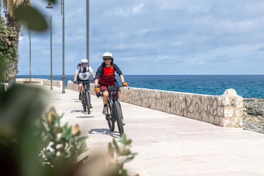 Grotta della Poesia, Torre dell'Orso, and Sant'Andrea: Self-guided Bike Tour - Torre dell’Orso: white sand, pine shade, and a break that feels earned