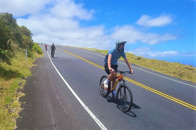 Haleakala Summit Best Self-Guided Bike Tour with Bike Maui - Stop 2: gearing up for the Kona bike and getting real instructions