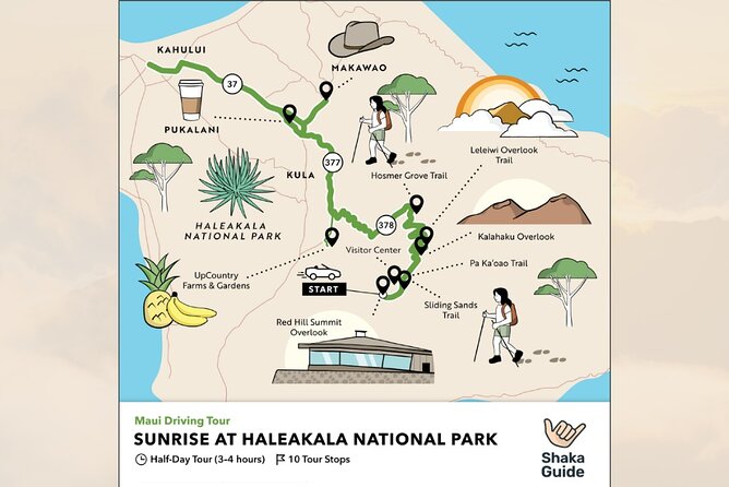 Haleakala Sunrise Self-Guided Audio Tour - Haleakala sunrise, guided by stories and practical directions