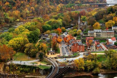 Harpers Ferry Audio Tour History, Ruins and River Views - Lower Town Train Station and the best way to start