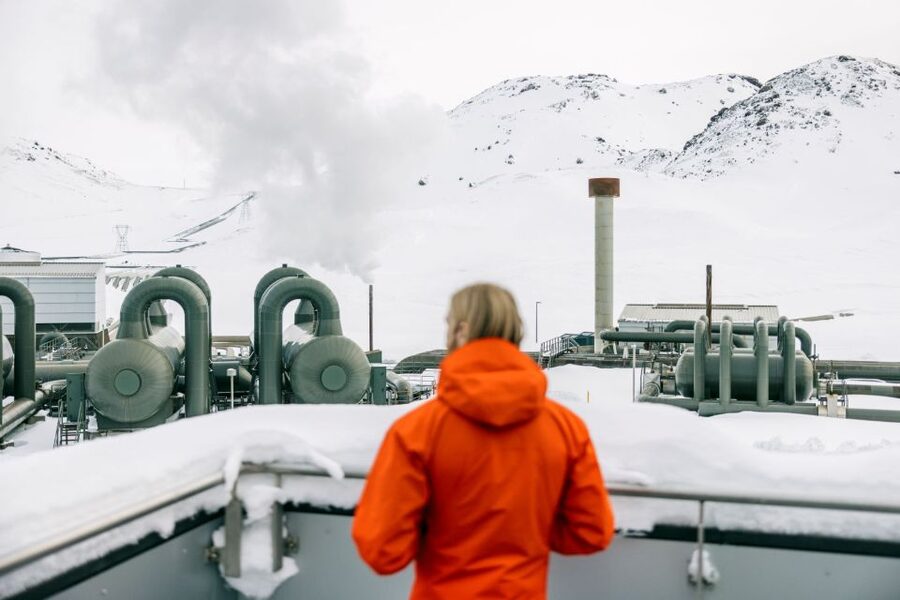 Hellisheiði Geothermal Exhibition: Entry and Audio Tour - Production Process (Exhibit Stop 9) is the anchor point
