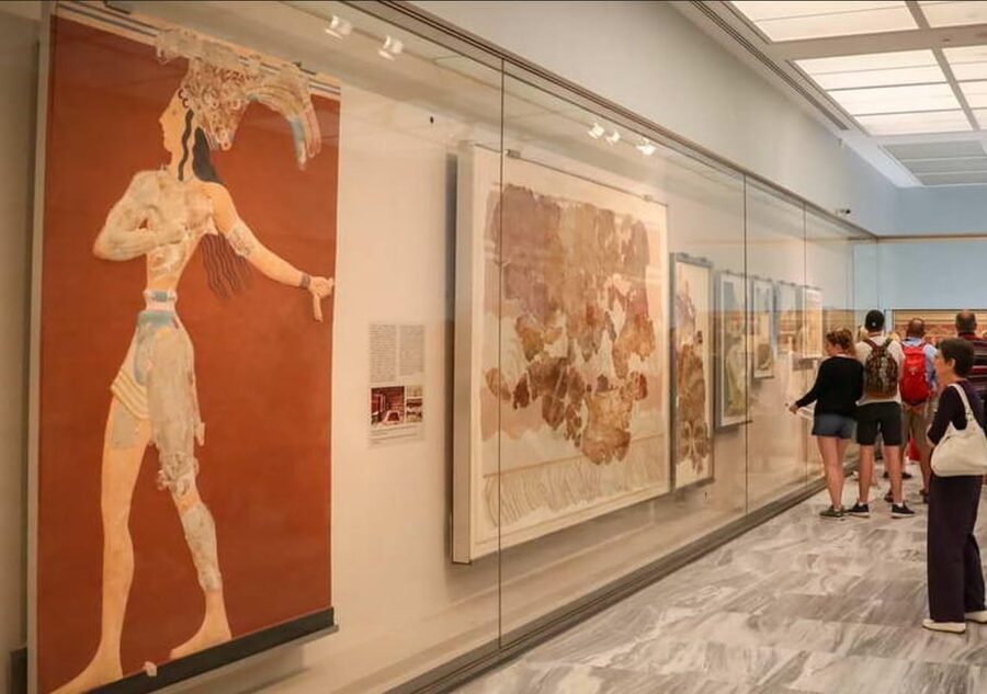 Heraklion: Archaeological Museum Ticket with City Audio Tour - Minoan Frescoes: The Bull-Leaping Scene Is Only the Start