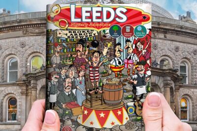 Houdini's Golden Handcuffs Leeds Self-Guided Treasure Hunt - Leeds Corn Exchange: where the clues start to click