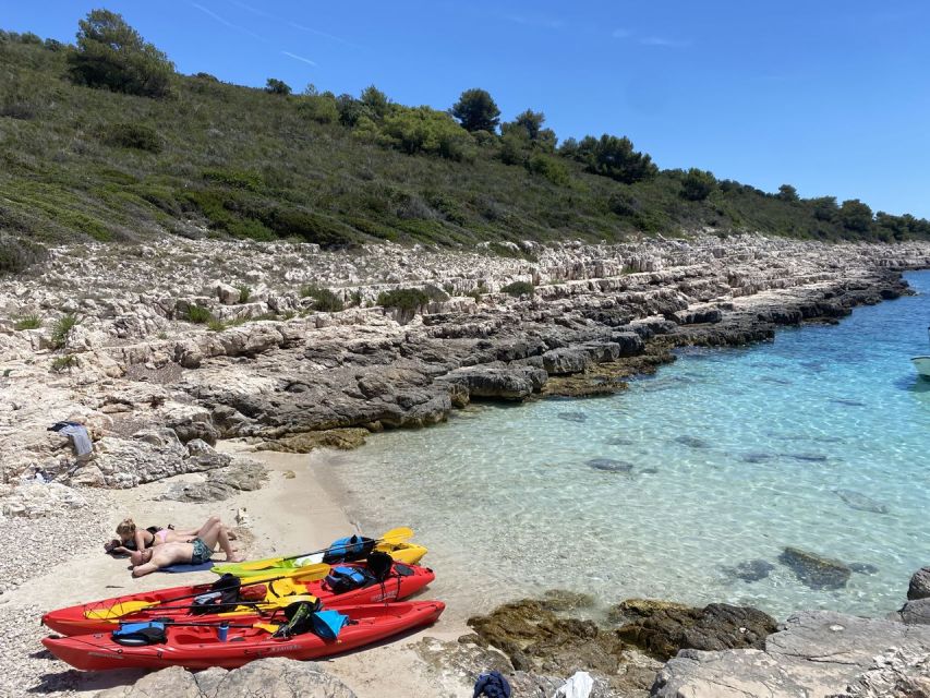 Hvar: Pakleni Islands Self-Guided Kayaking Tour - Leaving Hvar: planning for wind, boats, and that first big stretch