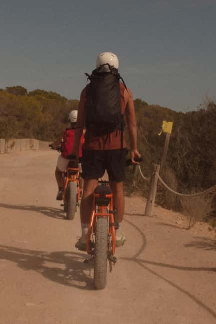 Ibiza: E-Bike self-guided rental adventure - Cala Nova: swim, sightsee, and cool off