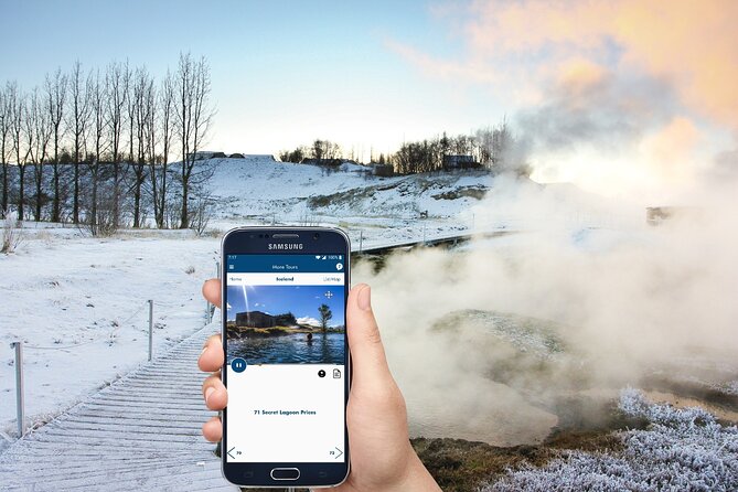 Iceland's Golden Circle Self-Guided Audio Driving Tour - Reykjavik start: using the app setup to avoid stress