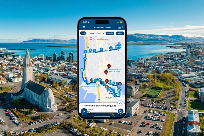 Icelands Reykjavik Self Guided Walking Audio Tour - Key things to know before you start