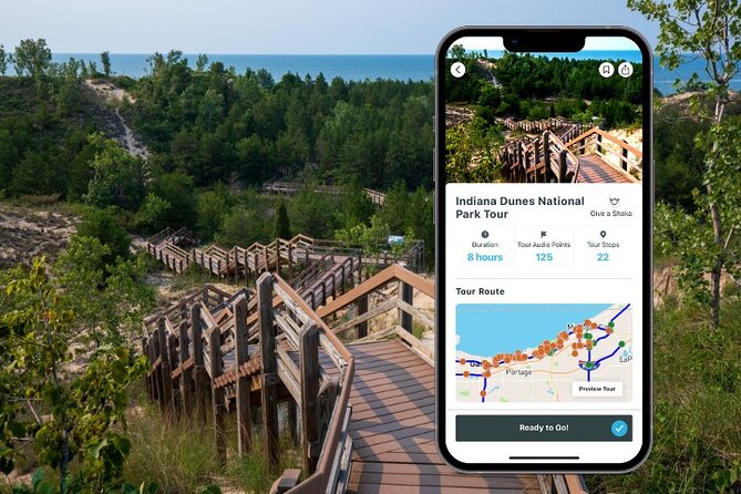 Indiana Dunes National Park Self-Guided Audio Tour - Start point in Westville and the end in Gary: driving flow that saves time