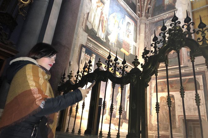 Interactive audio guide for the historic center of Naples - Santa Chiara: church and cloister, with a key ticket choice