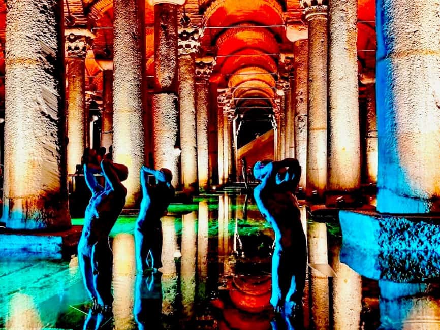 Istanbul: Basilica Cistern Skip-the-Line Entry & Audio Guide - What you’ll see inside: columns, upside-down Medusa, and reflections