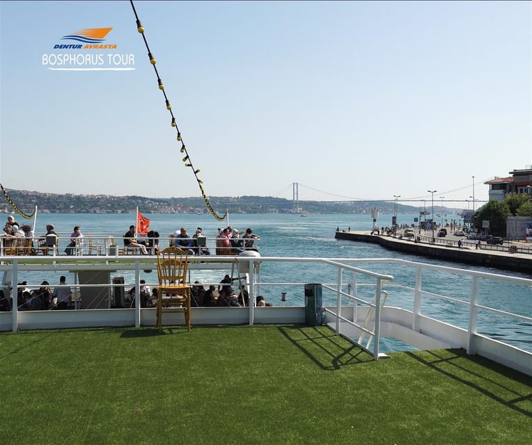 Istanbul: Bosphorus Cruise from Europe or Asia & Audio Guide - Ortaköy, Rumeli Fortress, and the bridge passes