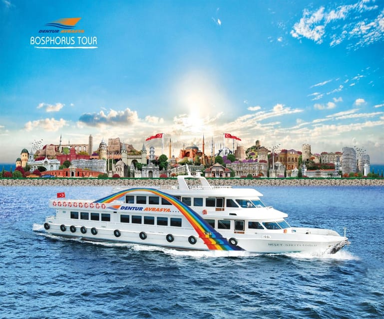 Istanbul: Bosphorus Cruise from Europe or Asia & Audio Guide - Kabataş or Üsküdar departure: choose Europe or Asia first