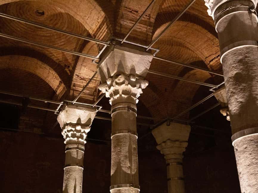 Istanbul: Cistern of Theodosius Entry Ticket and Audio Guide - Light inside the cistern: when the space gets a staged mood