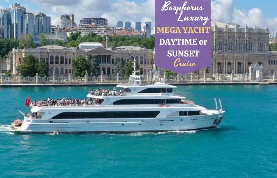 Istanbul: Daytime or Sunset Sightseeing Cruise & Audio Guide - Bosphorus on a Mega Yacht: What You’re Really Buying