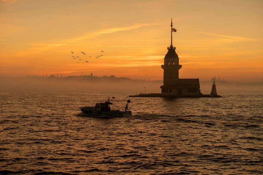 Istanbul: Maiden's Tower Entry Ticket with Audio Guide - On the Island: Museum, Café, and 360-Degree Istanbul Views