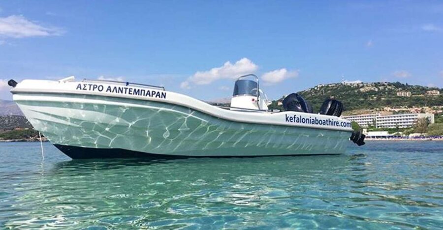 Kefalonia: Small-Boat Rental and Self-Guided Cruise - Price and value: $306 for up to 5 people (with one important catch)