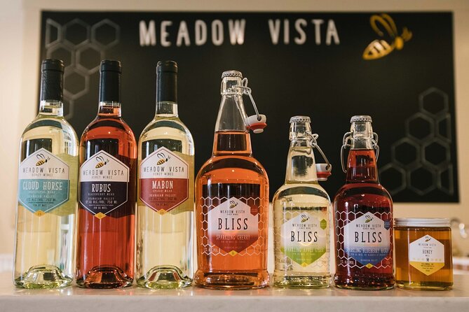 Kelowna E-Bike Bee Tour, Tastings, Organic Lunch & Audio Guide - The Meadow Vista Honey Wines stop: tastings, lunch, and bee education