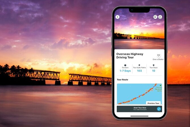 Key West and Overseas Highway Self-Guided Audio Tour - Price and Value: $12.79 per Group for a 16–17 Hour Route