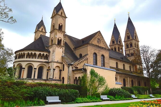 Koblenz: City Walk with Audio Guide in 7 Languages on your Phone - St. Castor Basilica: Romanesque details worth lingering for