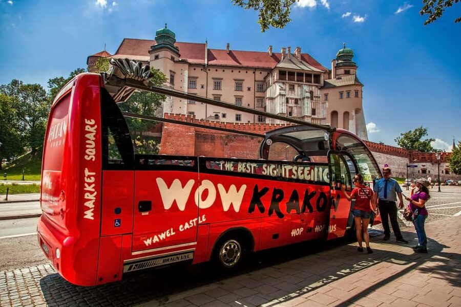Krakow: Hop-On Hop-Off Bus Tour with Audio Guide - Getting oriented fast with a hop-on hop-off route