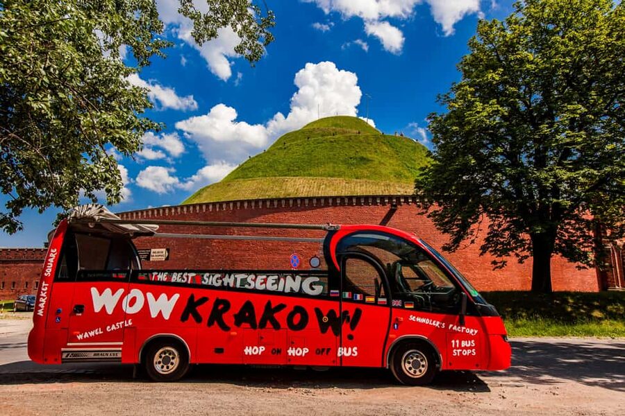 Krakow: Hop-On Hop-Off Bus Tour with Audio Guide - The loop’s big-name stops: what each one is good for