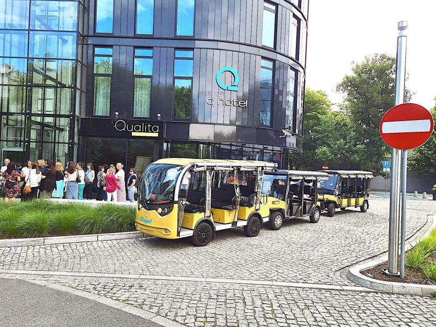 Krakow: Private Panoramic Tour by Golf Cart with Audio Guide - Landmark Stops You Hit in 90 Minutes: St. Wojciech, St. Mary, Czartoryski, Remuh