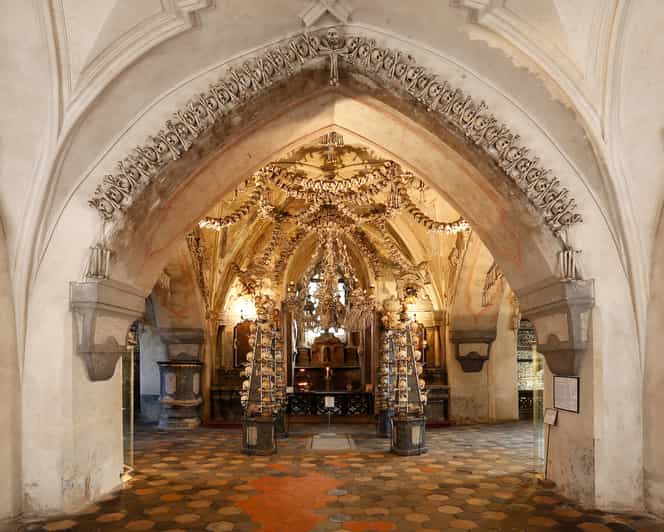 Kutná Hora: Sedlec Ossuary Skip-the-Line Ticket & Audioguide - Sedlec Ossuary: 40,000–70,000 Bones and a Chandelier You Can’t Forget