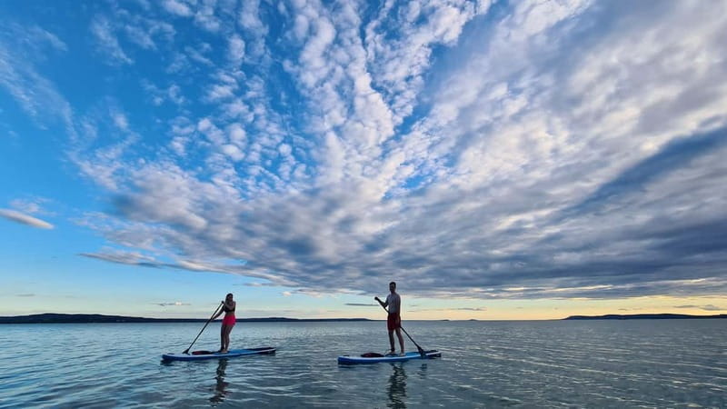 Lake Balaton 3 hour SUP tour - self-guided - Key Points at a Glance
