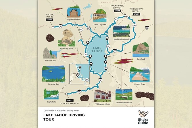 Lake Tahoe Self-Guided Audio Tour - Cave Rock and Zephyr Cove: Shoreline Wonders in Different Moods