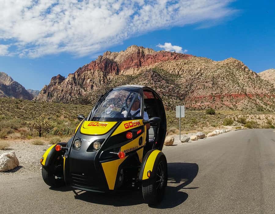 Las Vegas: Red Rock Canyon Ticket and Audio Tour in a GoCar - Picking up your GoCar near Pawn Stars Pawn Shop